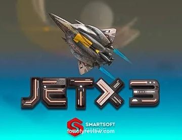 Imagem do jogo JetX3 no Lottofy